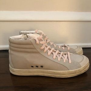 P448 high top sneakers